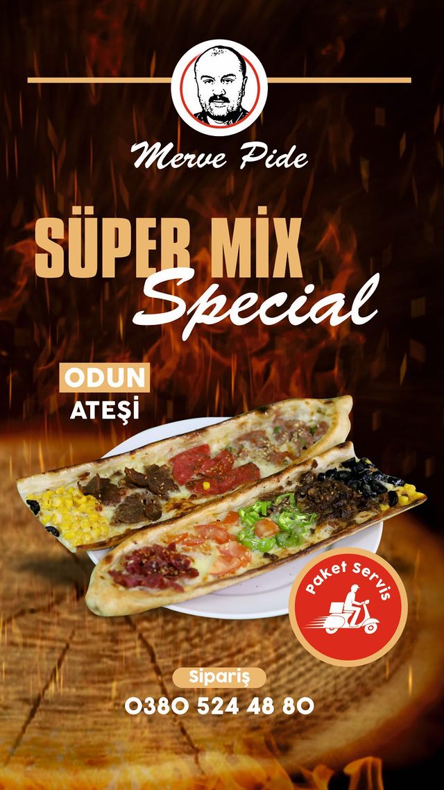 SÜPERMİX KARIŞIK PİDE